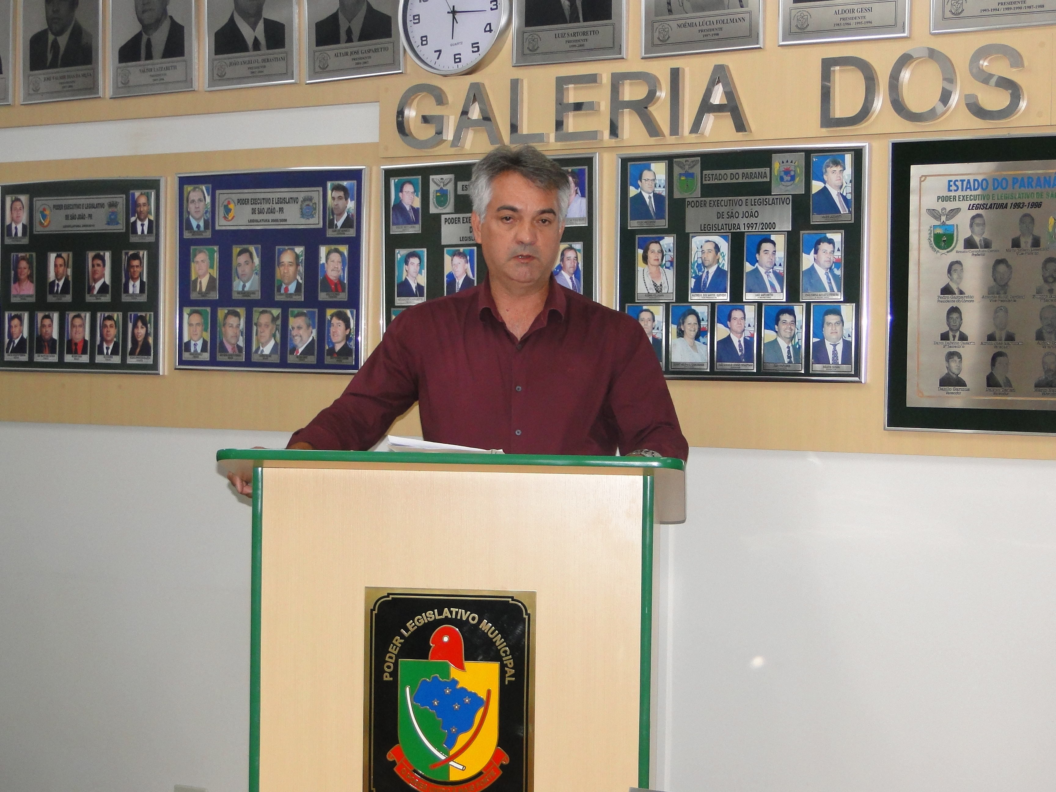 Prefeito Municipal Altair José Gasparetto